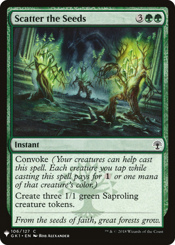{C} Scatter the Seeds [Mystery Booster][LS GK1 106]