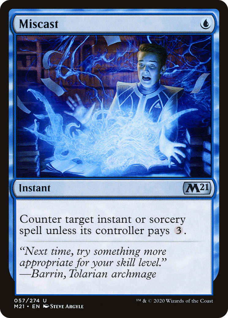 {C} Miscast [Core Set 2021][M21 057]