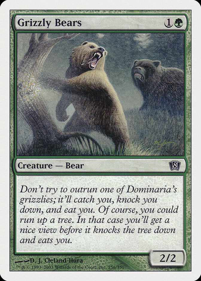 {C} Grizzly Bears [Eighth Edition][8ED 256]