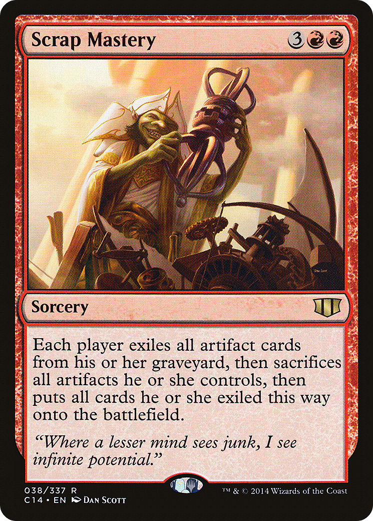 {R} Scrap Mastery [Commander 2014][C14 038] - Misty Mountain Games