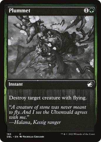 {C} Plummet [Innistrad: Double Feature][DBL 193]