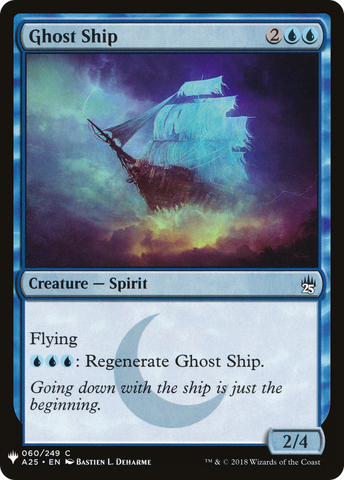 {C} Ghost Ship [Mystery Booster][LS A25 060]