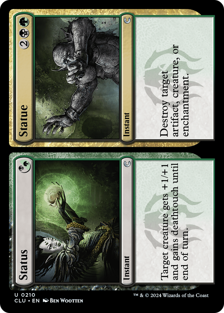 {C} Status // Statue [Ravnica: Clue Edition][CLU 210]