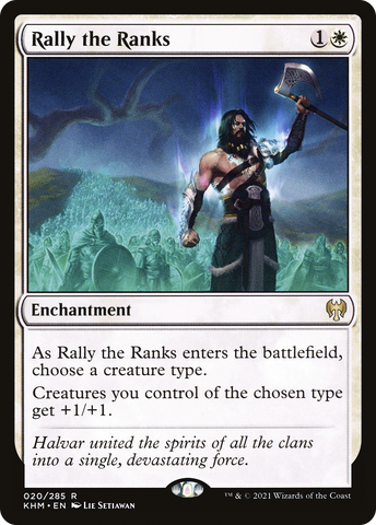{R} Rally the Ranks [Kaldheim][KHM 020]