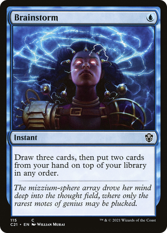 {C} Brainstorm [Commander 2021][C21 115]
