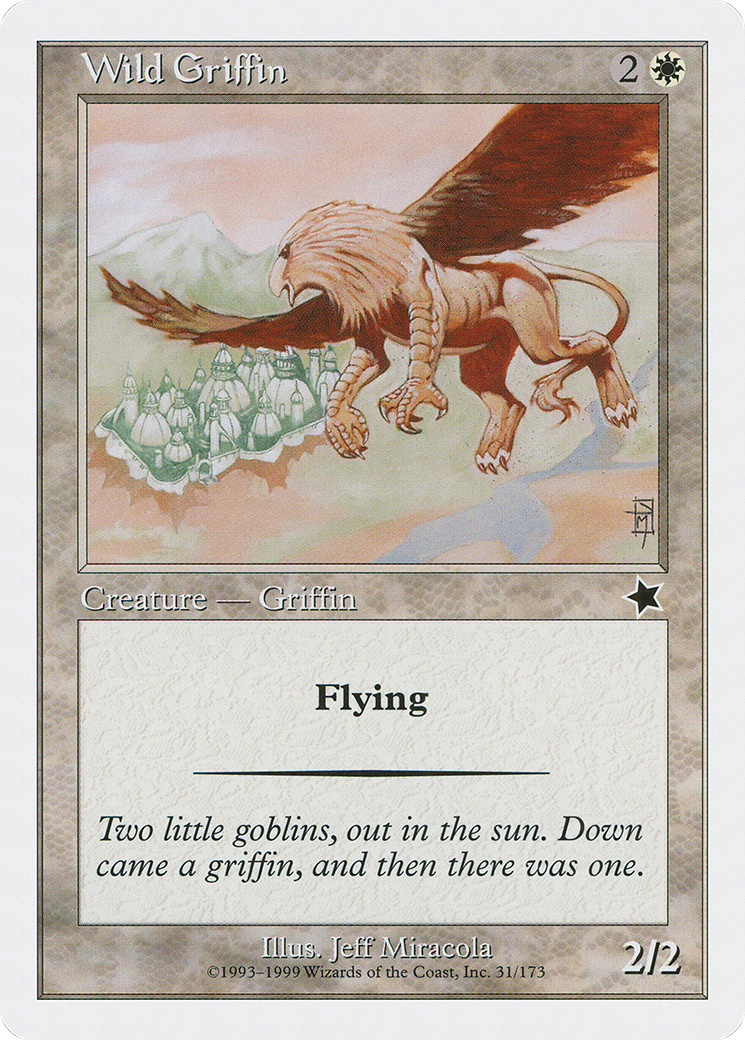 {C} Wild Griffin [Starter 1999][S99 031] - Misty Mountain Games