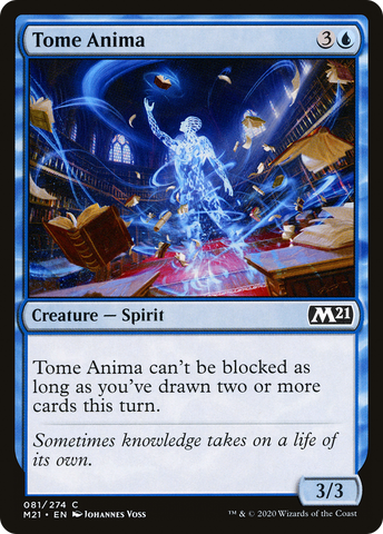 {C} Tome Anima [Core Set 2021][M21 081]