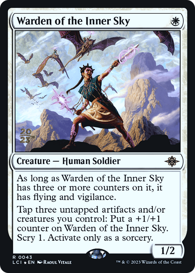 {@R} Warden of the Inner Sky [The Lost Caverns of Ixalan Prerelease Cards][PR LCI 043]