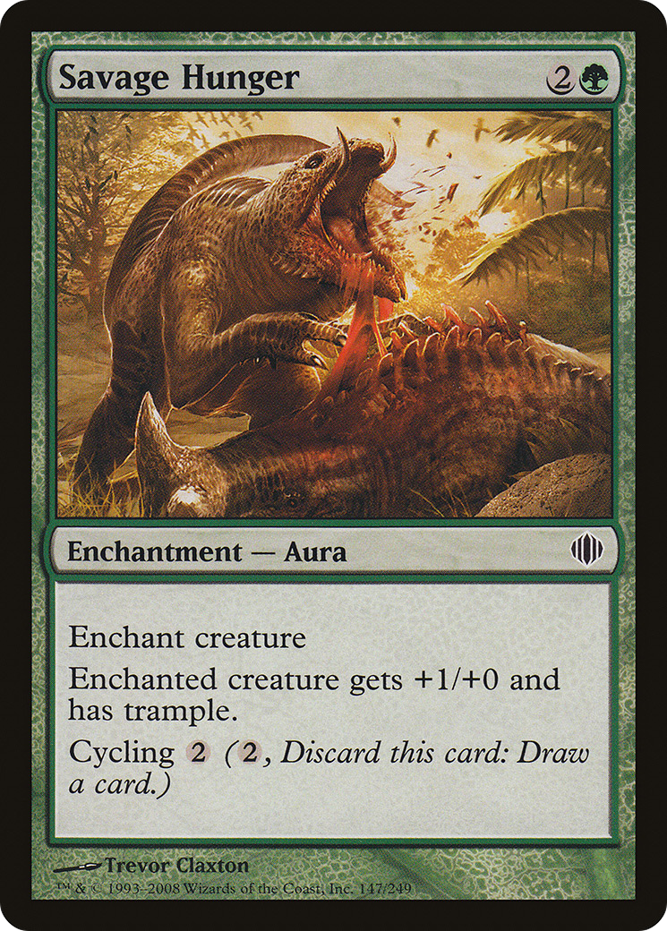 {C} Savage Hunger [Shards of Alara][ALA 147] - Misty Mountain Games
