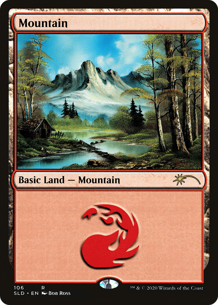 {B}[SLD 106] Mountain (106) [Secret Lair Drop Series]