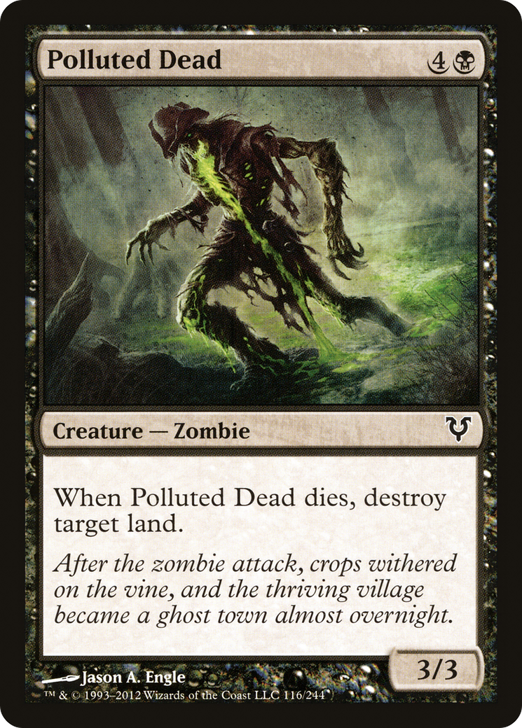 {C} Polluted Dead [Avacyn Restored][AVR 116] - Misty Mountain Games