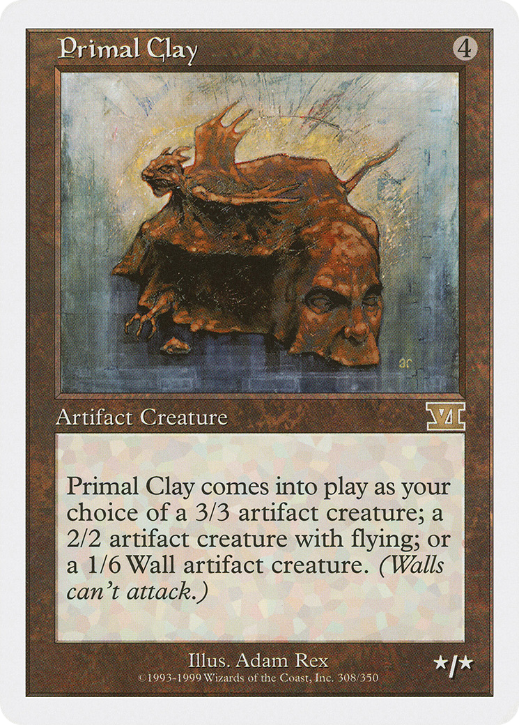{R} Primal Clay [Classic Sixth Edition][6ED 308] - Misty Mountain Games