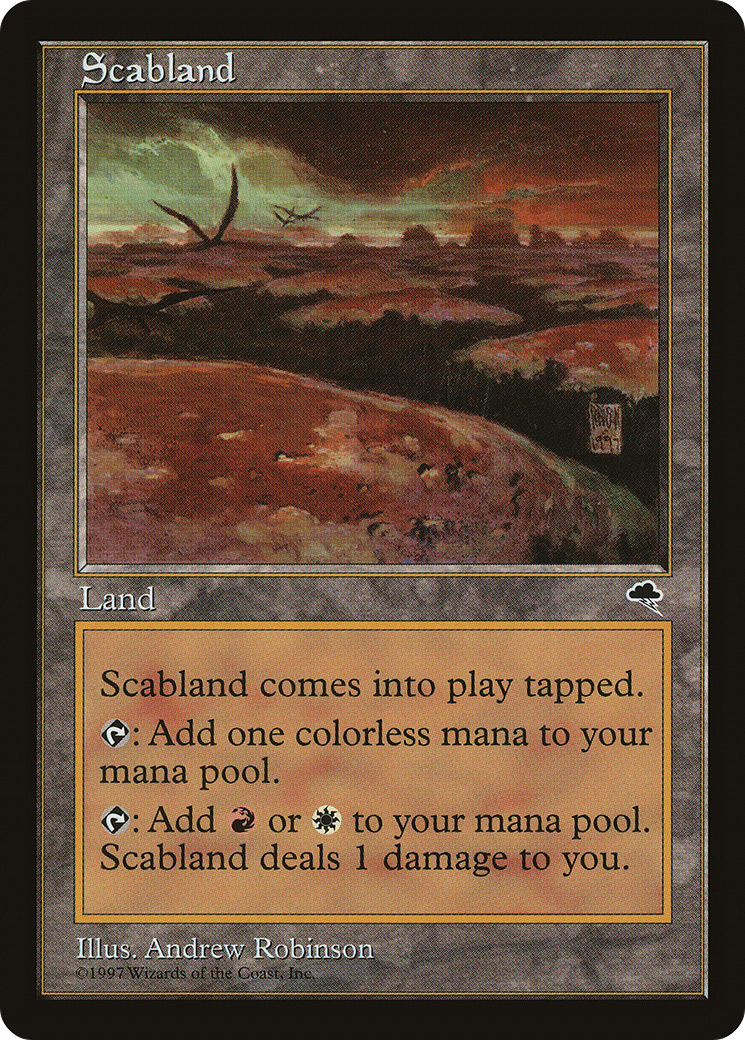 {R} Scabland [Tempest][TMP 325]