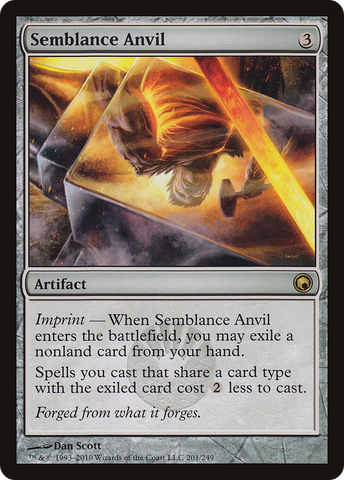 {R} Semblance Anvil [Scars of Mirrodin][SOM 201]