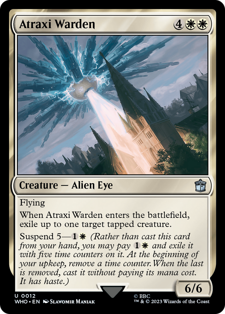 {C} Atraxi Warden [Doctor Who][WHO 012]