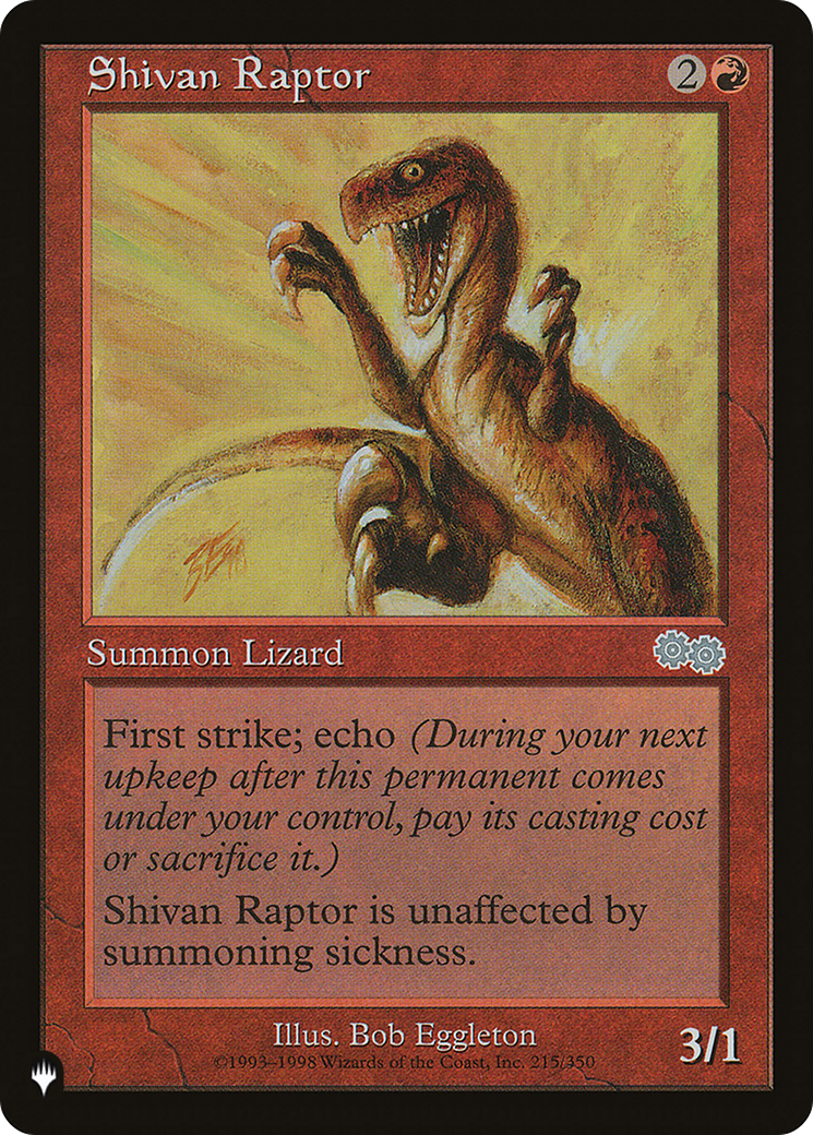 Shivan Raptor [LIST 215/350]