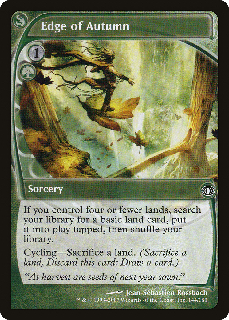 {C} Edge of Autumn [Future Sight][FUT 144]