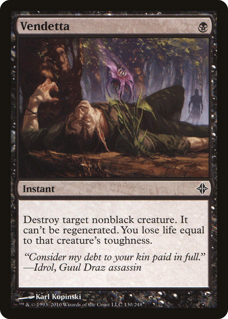 {C} Vendetta [Rise of the Eldrazi][ROE 130]
