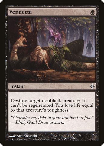 {C} Vendetta [Rise of the Eldrazi][ROE 130]
