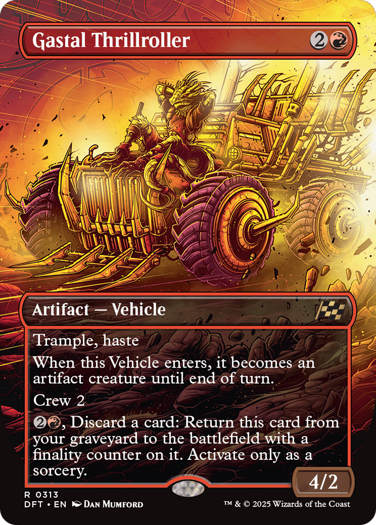 {@R} Gastal Thrillroller (Borderless) [Aetherdrift][DFT 313]