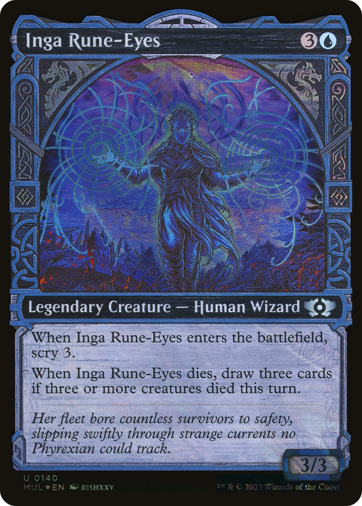{C} Inga Rune-Eyes (Halo Foil) [Multiverse Legends][MUL 140]
