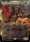 {R} Gonti, Canny Acquisitor (Borderless) [Outlaws of Thunder Junction Commander][OTC 001]