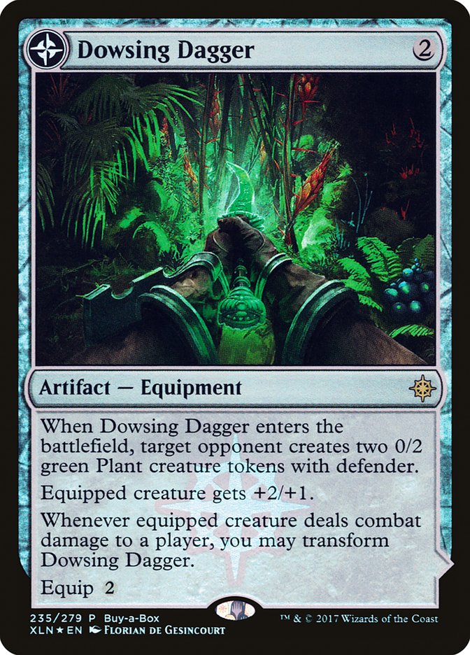 {R} Dowsing Dagger // Lost Vale (Buy-A-Box) [Ixalan Treasure Chest][PA PXTC 235]