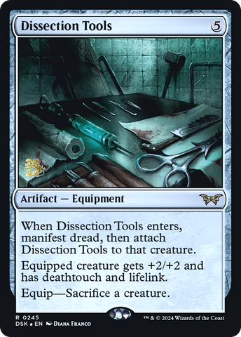{@R} Dissection Tools [Duskmourn: House of Horror Prerelease Promos][PR DSK 245]