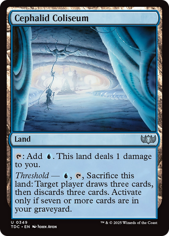 {C} Cephalid Coliseum [Tarkir: Dragonstorm Commander][TDC 349]