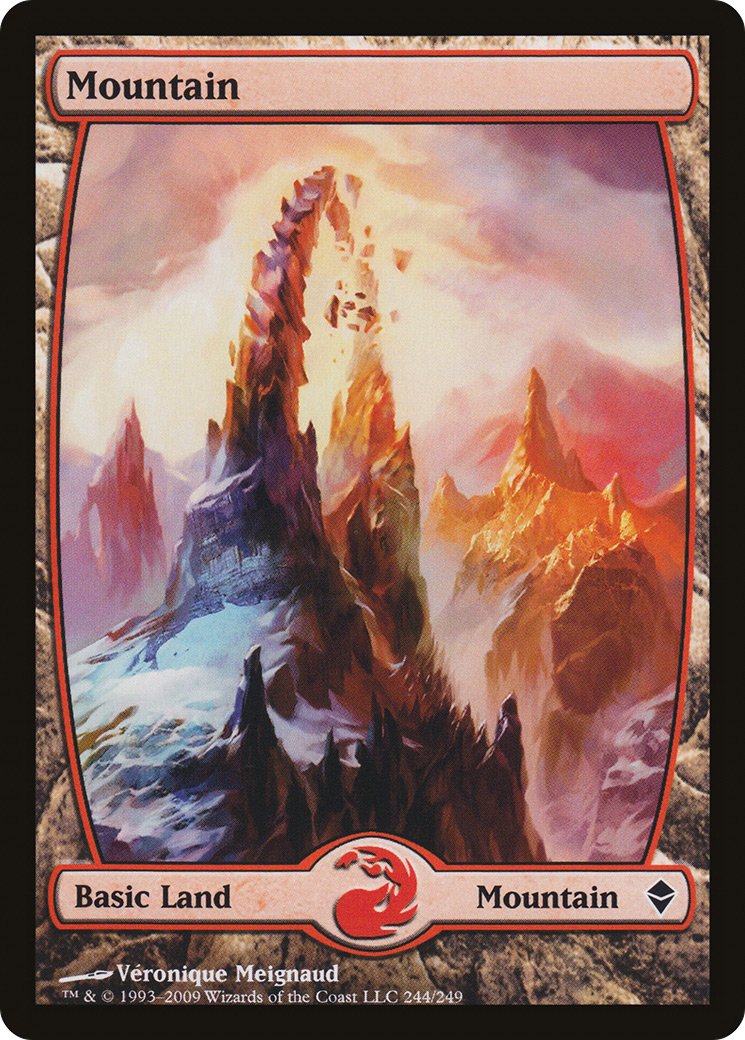 {B}[ZEN 244] Mountain (244) [Zendikar]