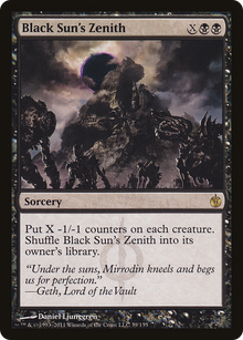 {R} Black Sun's Zenith [Mirrodin Besieged][MBS 039]
