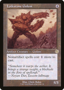 {R} Lodestone Golem (Retro) [The Brothers' War Retro Artifacts][BRR 029]