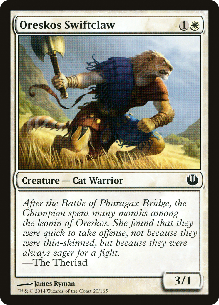 {C} Oreskos Swiftclaw [Journey into Nyx][JOU 020]
