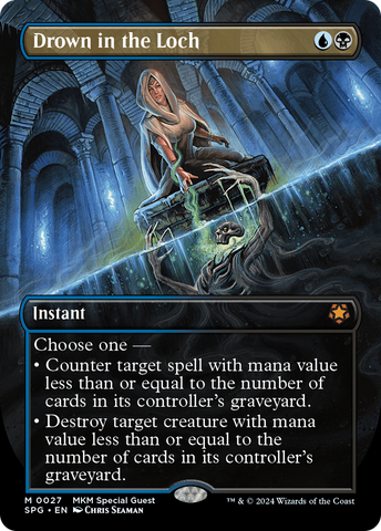 {R} Drown in the Loch (Borderless) [Murders at Karlov Manor Special Guests][SPG 027]