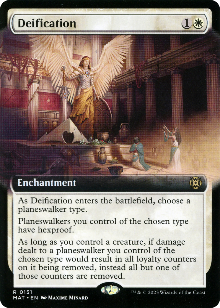 {R} Deification (Extended Art) [March of the Machine: The Aftermath][MAT 151]