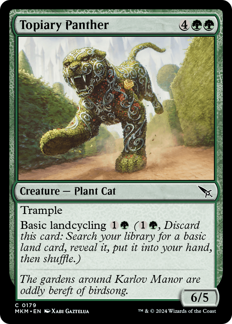 {@C} Topiary Panther [Murders at Karlov Manor][MKM 179]