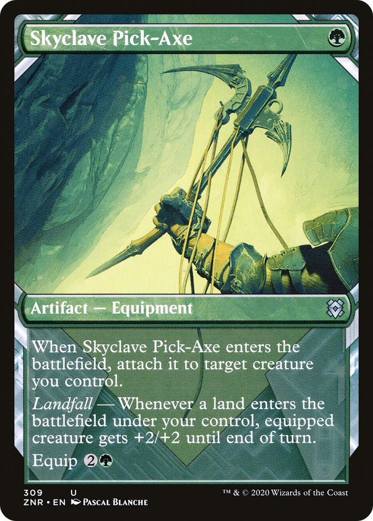 {C} Skyclave Pick-Axe (Showcase) [Zendikar Rising][ZNR 309]