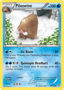 [PKM-C] Piloswine (27/135) [Black & White: Plasma Storm]