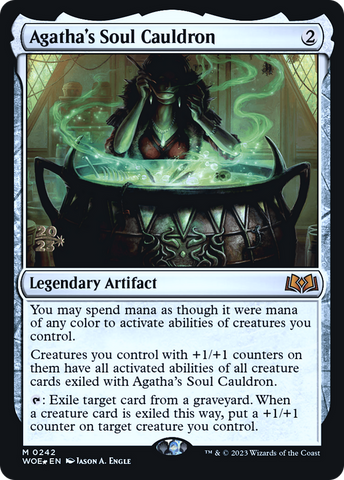 {@R} Agatha's Soul Cauldron [Wilds of Eldraine Prerelease Promos][PR WOE 242]