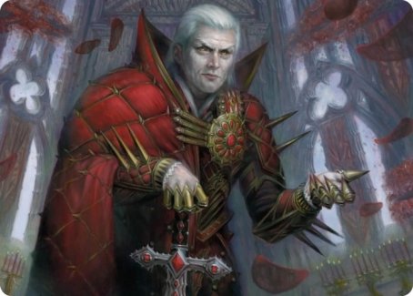 {A} Edgar, Charmed Groom 1 Art Card [Innistrad: Crimson Vow Art Series][AVOW 059]