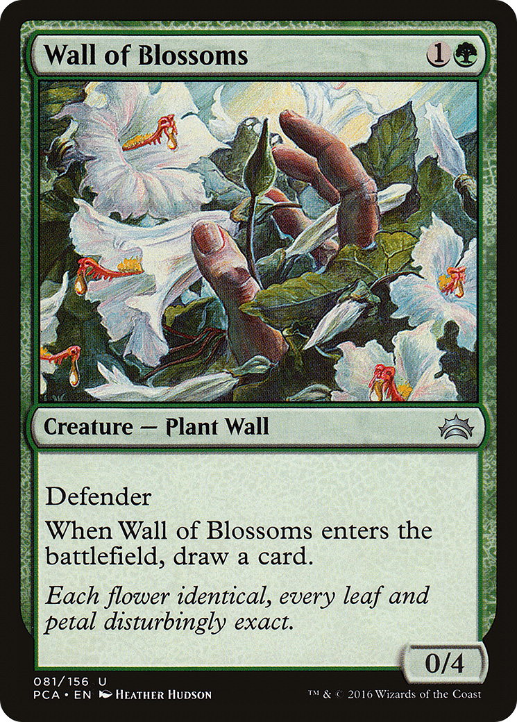 {C} Wall of Blossoms [Planechase Anthology][PCA 081] - Misty Mountain Games
