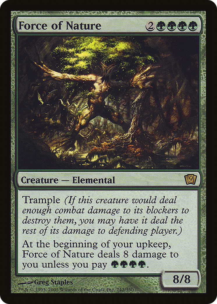 {R} Force of Nature [Ninth Edition][9ED 242]