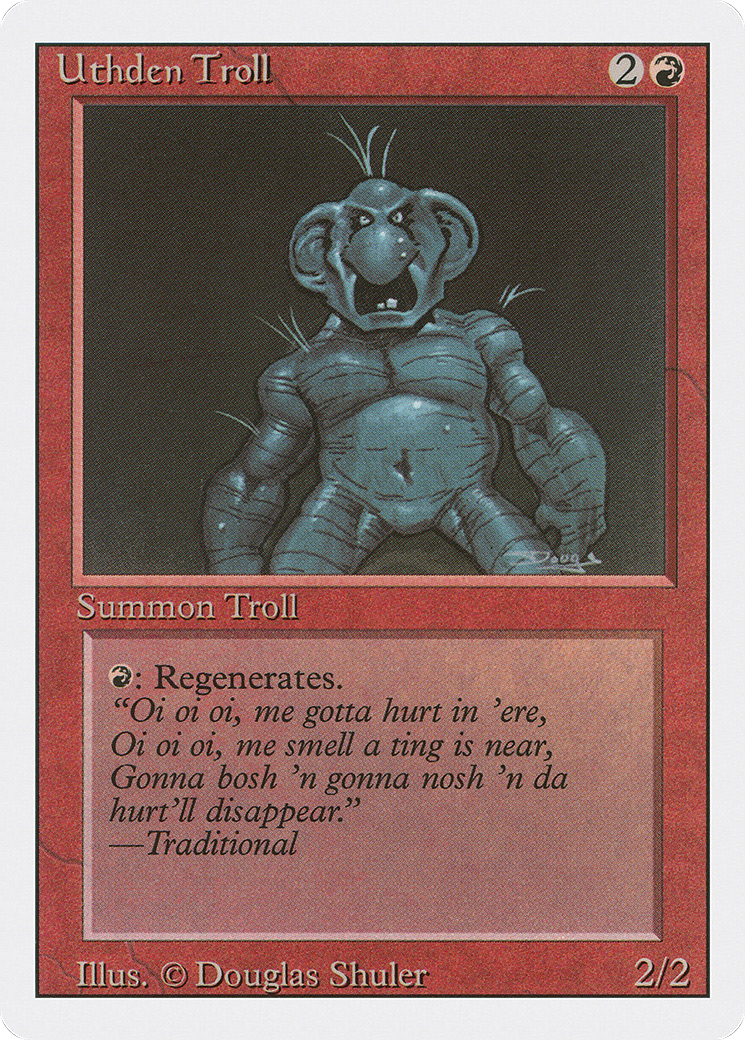 {C} Uthden Troll [Revised Edition][3ED 182] - Misty Mountain Games