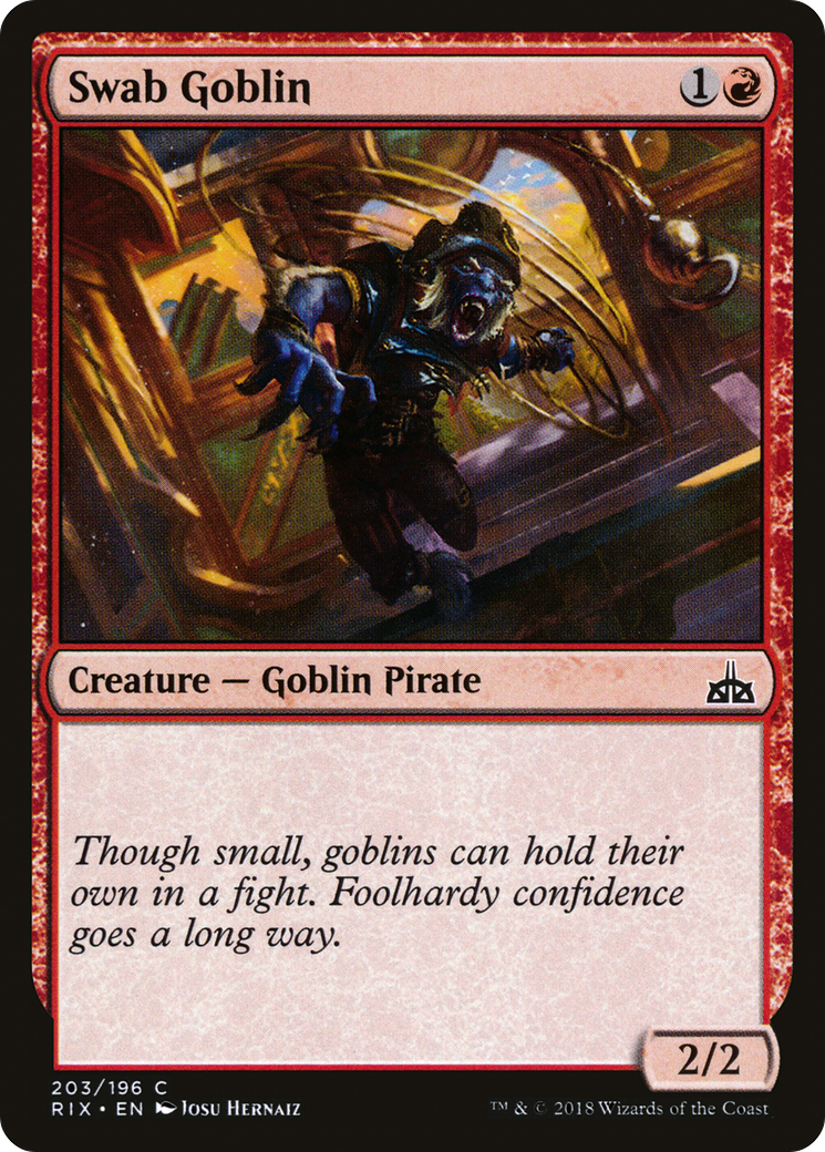 {C} Swab Goblin [Rivals of Ixalan][RIX 203]