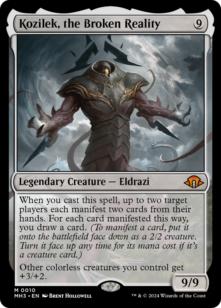 {R} Kozilek, the Broken Reality [Modern Horizons 3][MH3 010]