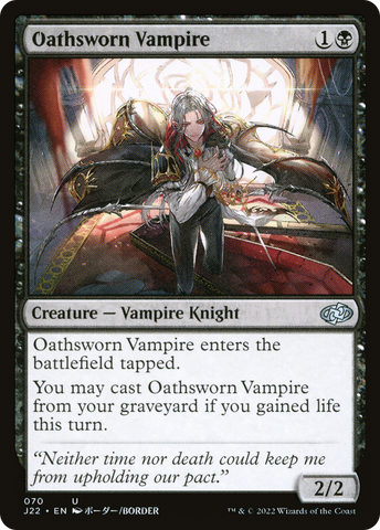 {C} Oathsworn Vampire [Jumpstart 2022][J22 070]