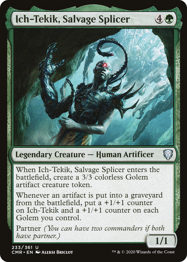 {C} Ich-Tekik, Salvage Splicer [Commander Legends][CMR 233]