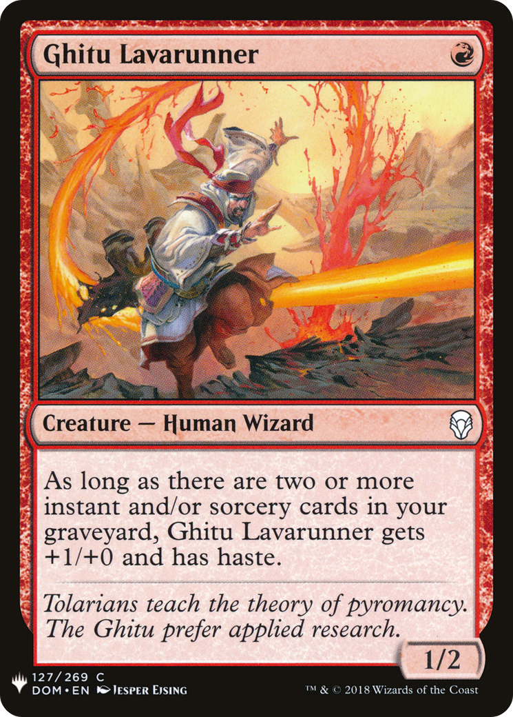 {C} Ghitu Lavarunner [Mystery Booster][LS DOM 127]