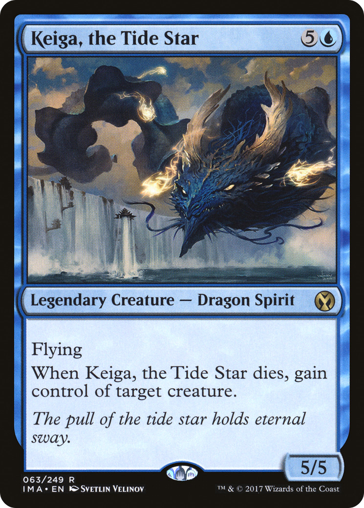 {R} Keiga, the Tide Star [Iconic Masters][IMA 063] - Misty Mountain Games