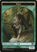 {T} Treefolk // Wolf Double-sided Token [Commander 2014 Tokens][TC14 025]